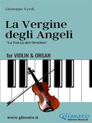 cover image of La Vergine degli Angeli--Violin & Organ